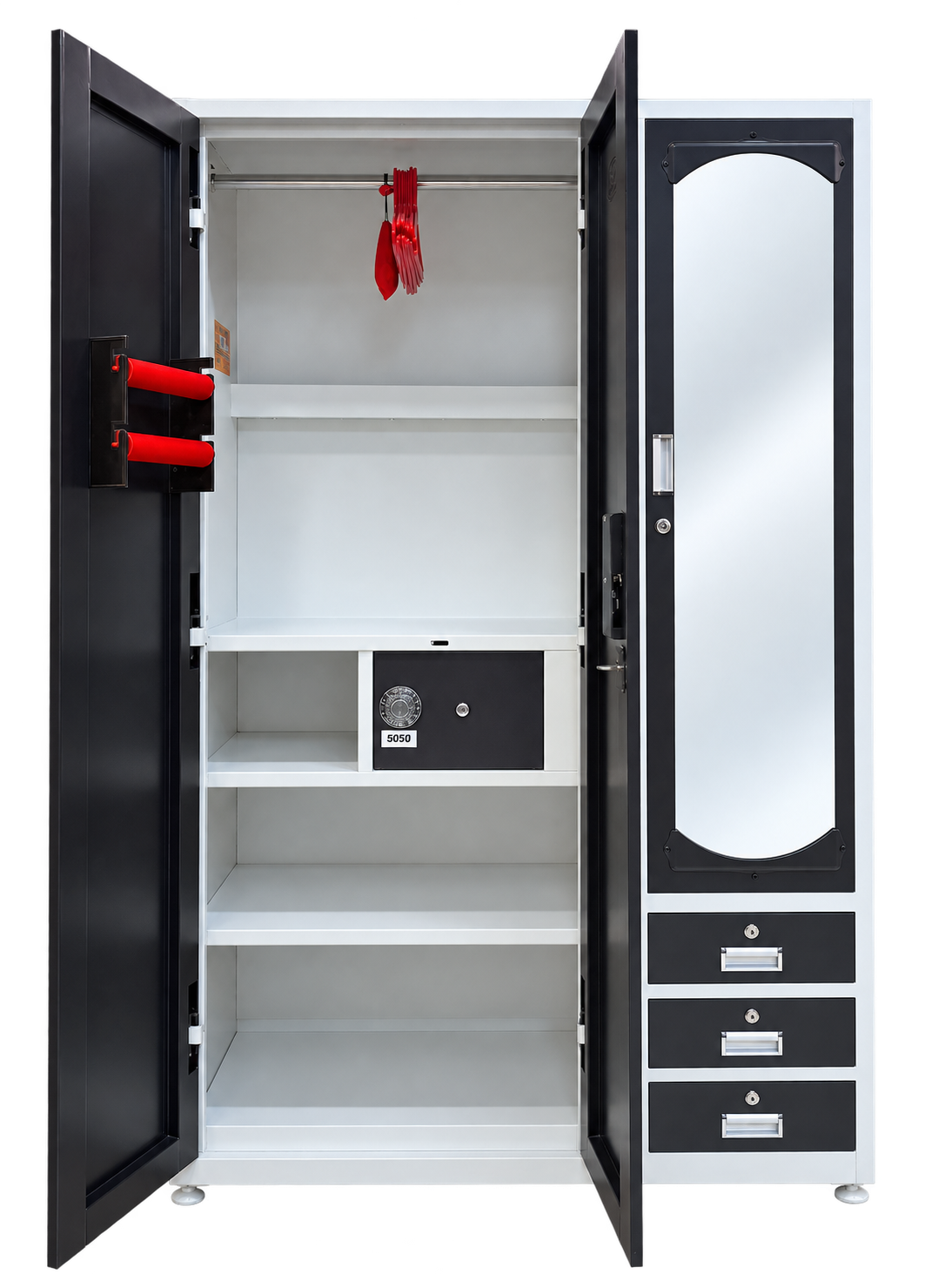 GK COMBO DRAWER Open Doors