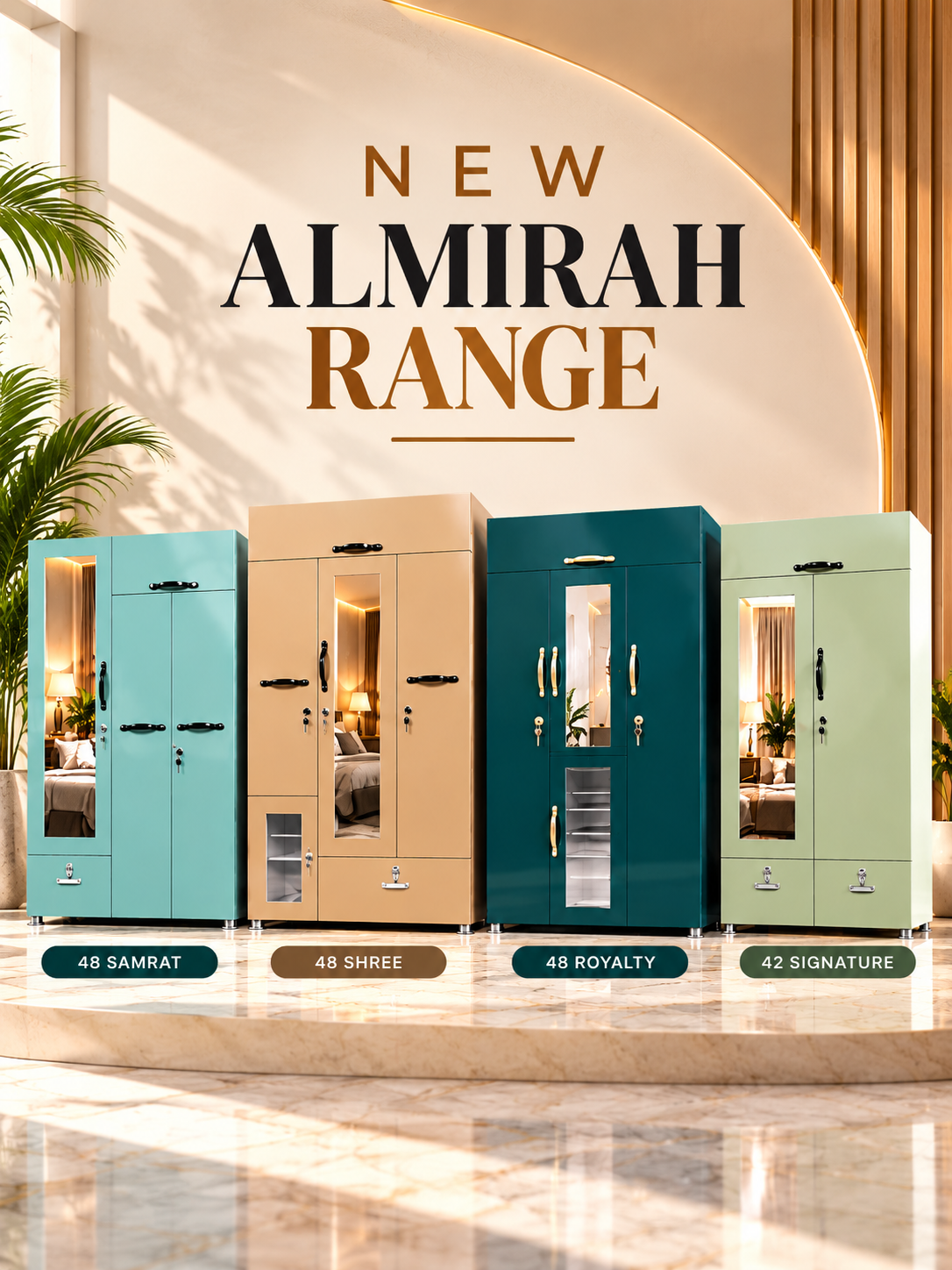 Newly Launched Luxury Almirahs
